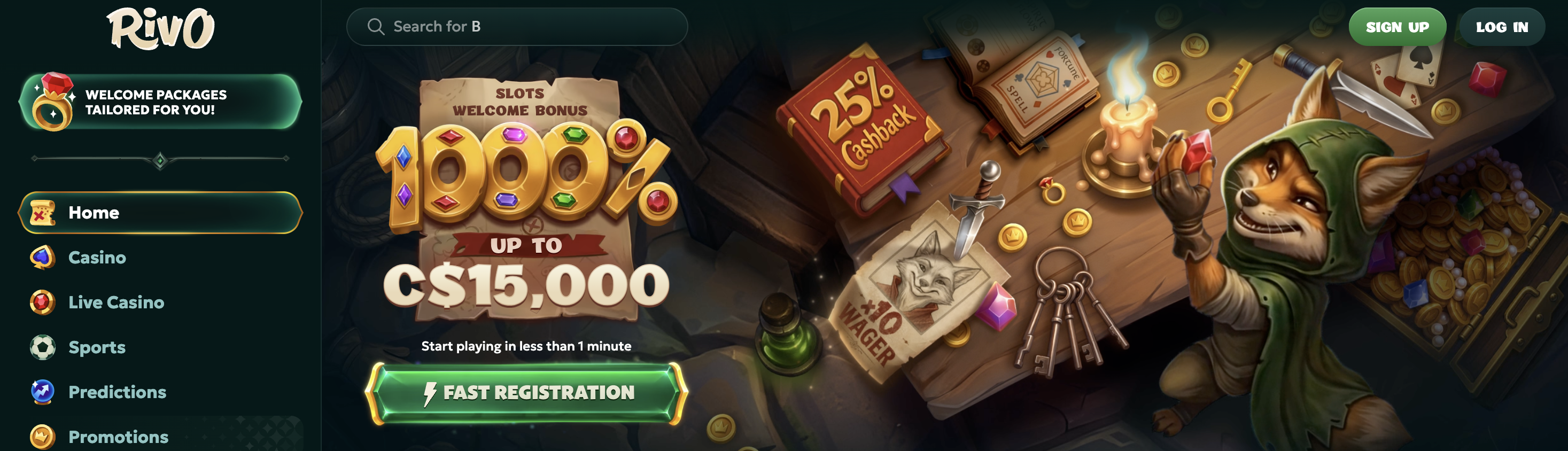 Rivo Casino – zahraničné online casino s viacvkladovým uvítacím bonusom